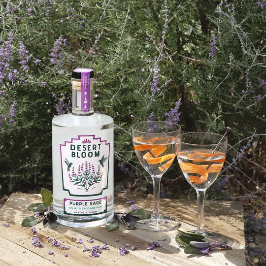 Desert Bloom Purple Sage Gin