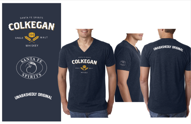 Colkegan Unabashedly Original V-neck t-shirt