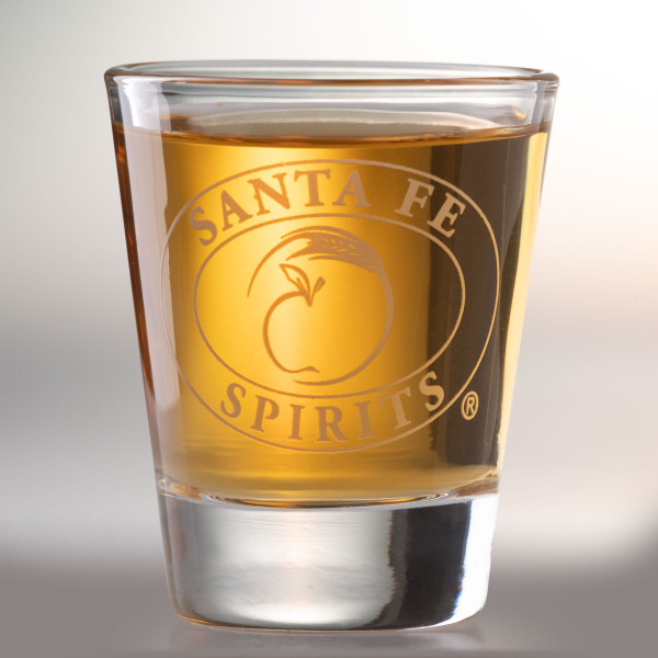 Santa Fe Spirits Engraved Shot Glass