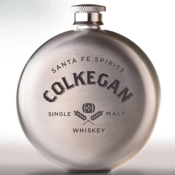 Colkegan Single Malt Whiskey 5oz Porthole Flask