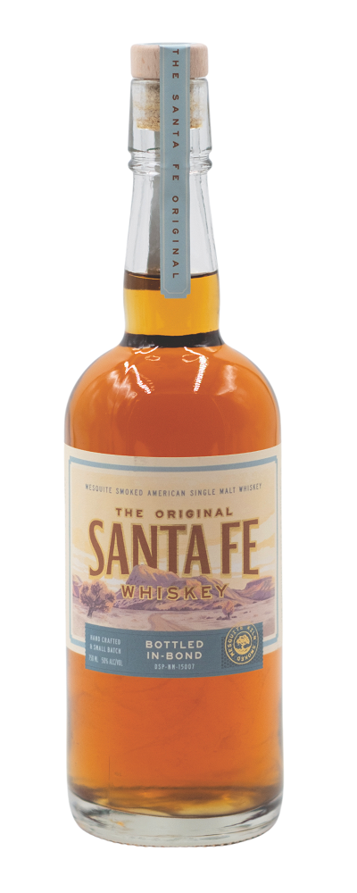 The Original Santa Fe Whiskey  Bottled-in-Bond Single Malt  bottle