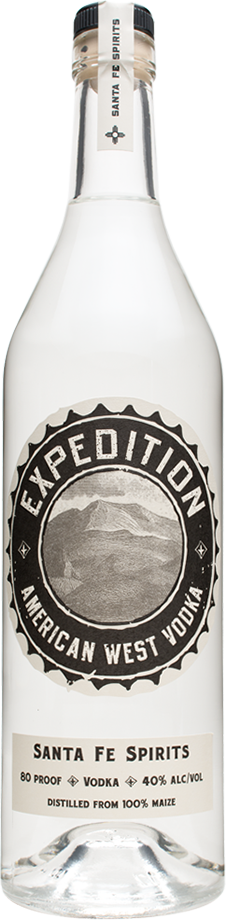 Expedition Vodka bottle